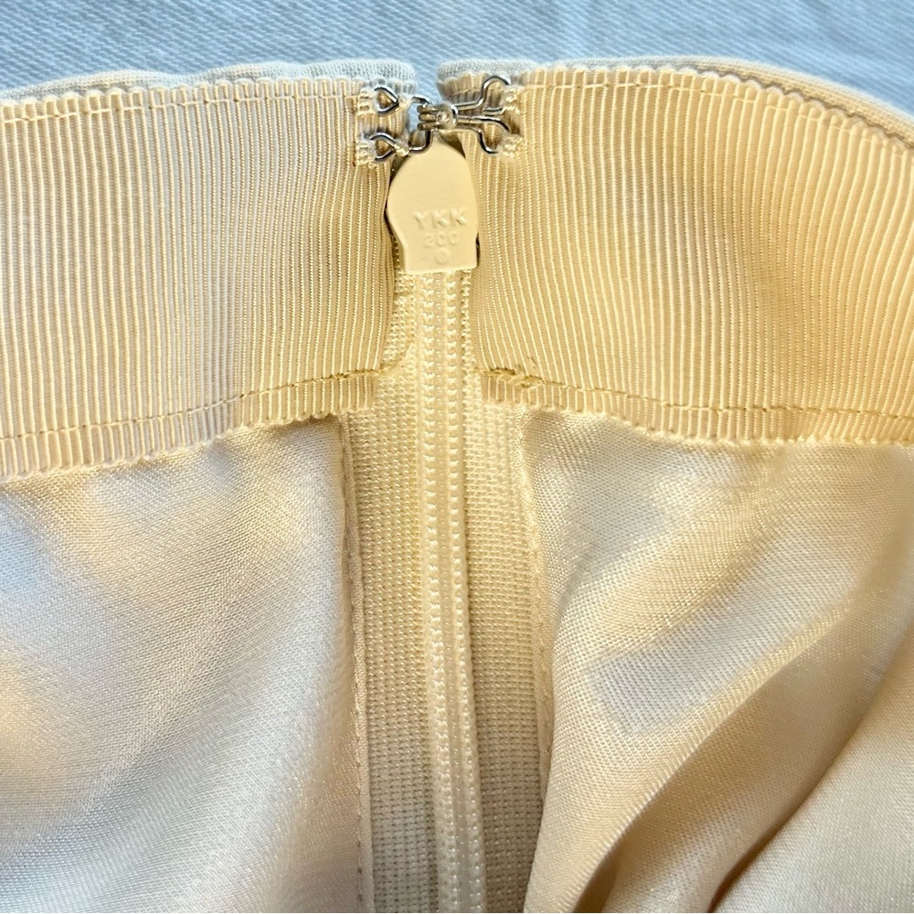 Ballsey TOMORROWLAND Cream Maxi Skirt elegant Japanese style - Picture 7 of 11